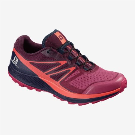 Scarpe Trail Running Salomon SENSE ESCAPE 2 W Donna Rosse IT 4-K51